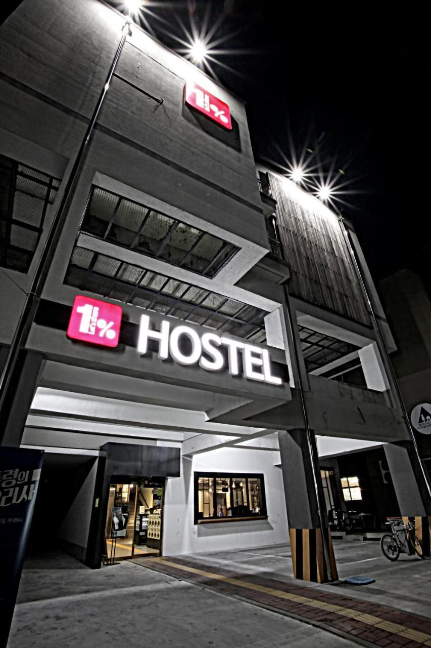One Percent Hostel Jeonju Buitenkant foto